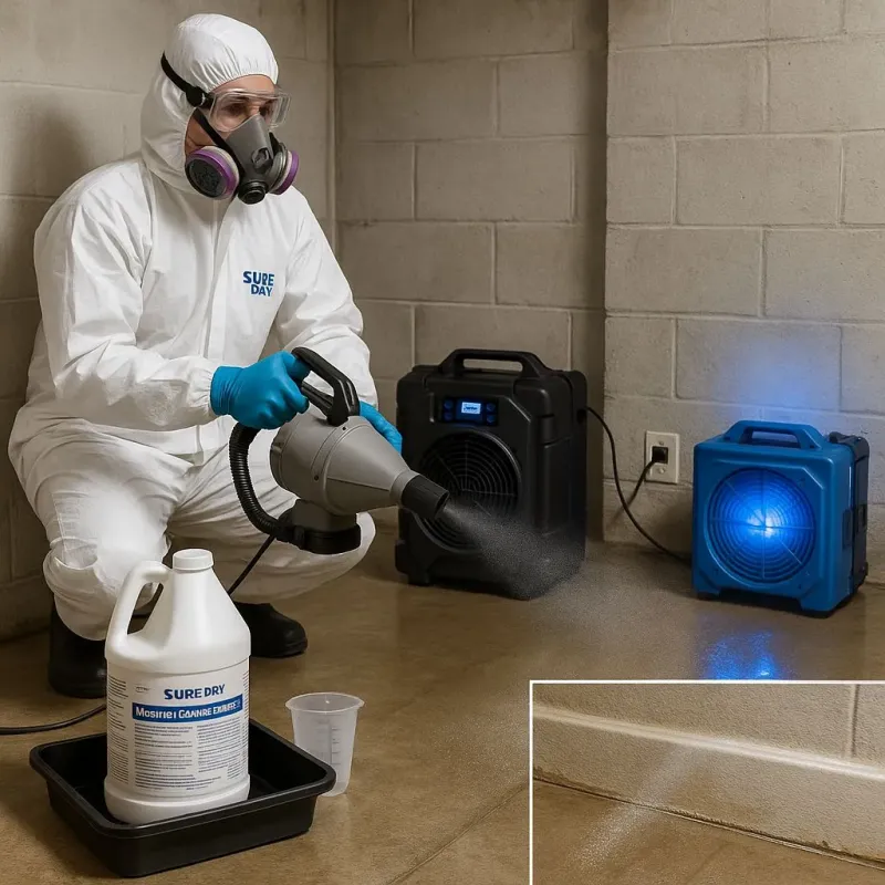 Sanitization and Odor Removal process in Anson County, NC