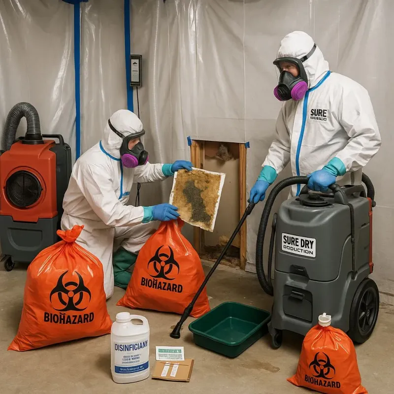 Contaminated Water Handling Protocols process in Anson County, NC